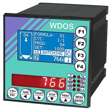 WDOS WEIGHT INDICATOR (FOR WEIGHING AND BATCHING) image